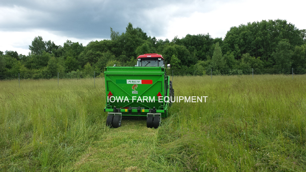 Tractor Compost Flail Mower and Collector